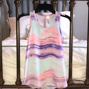 Ivivva Tye Dye Mesh Tank Top